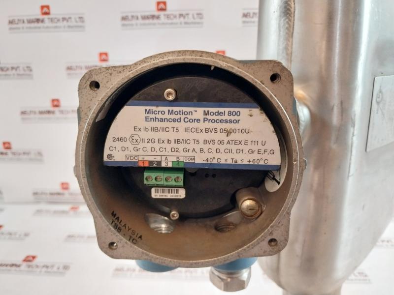 Micro Motion Cmfs150M342N2Bzekzz Mass Flow Sensor Ip66 Mmi-20022756 Rev Ab