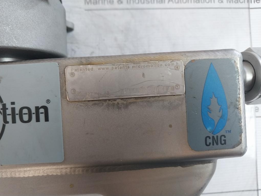Micro Motion Cng050S239Ncazezzz Mass Flow Sensor 138.654.50 (Not Working)