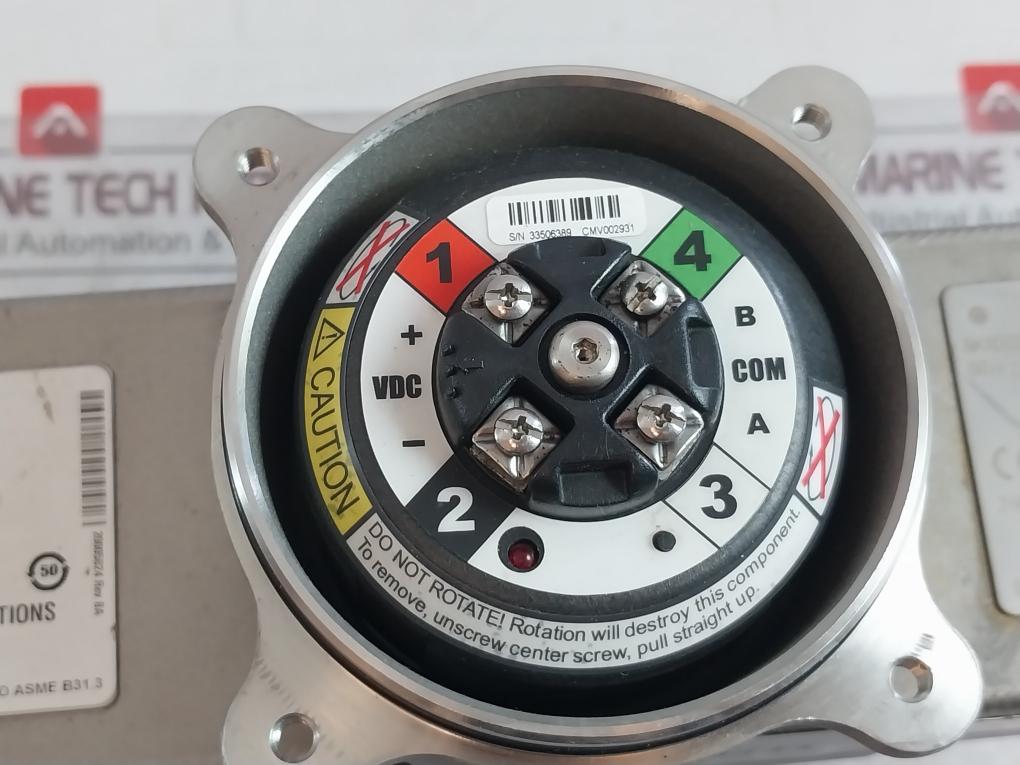 Micro Motion Cng050S239Ncazezzz Mass Flow Sensor 138.654.50 (Not Working)