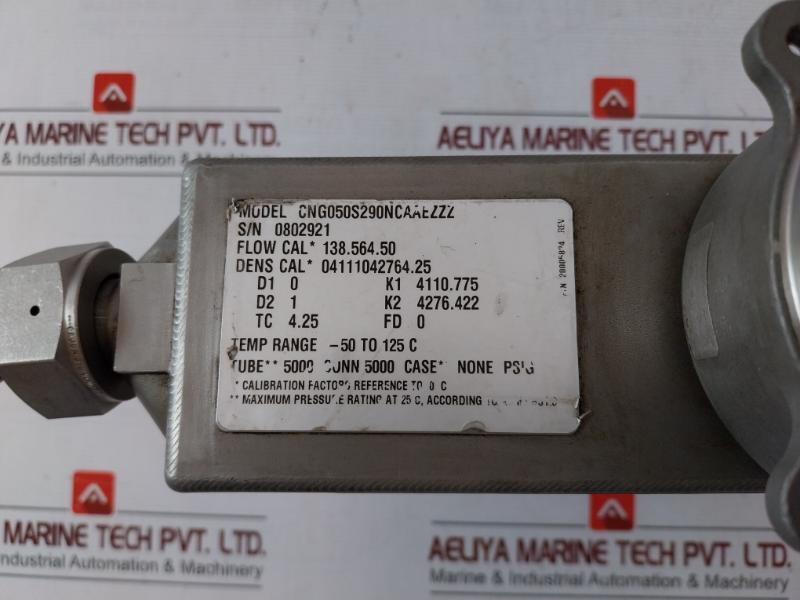 Micro Motion Cng050S290Ncaaezzz Compressed Natural Gas Flow Meter