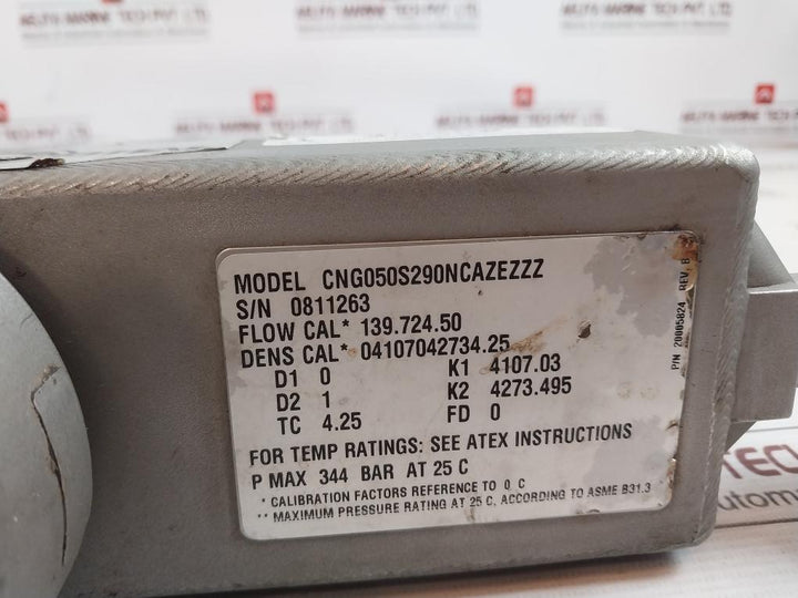 Micro Motion Cng050S290Ncazezzz Mass Flow Sensor 17.3V 160Ma