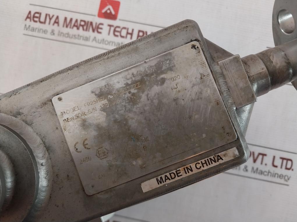 Micro Motion F025H520Ccazezzzz Mass Flow Sensor 1/2In B16