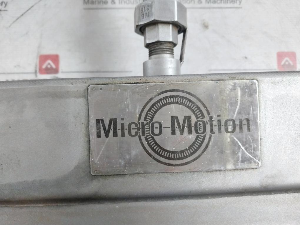 Micro Motion F100A129Crazez1Zz Mass Flow Sensor 276.124.67 Rev: Aa 50Bar 25 C