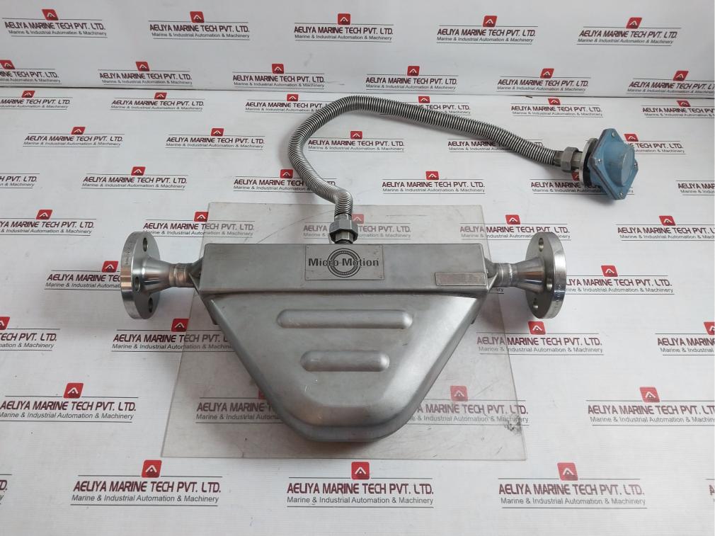 Micro Motion F100A129Crazez1Zz Mass Flow Sensor 276.124.67 Rev: Aa 50Bar 25 C
