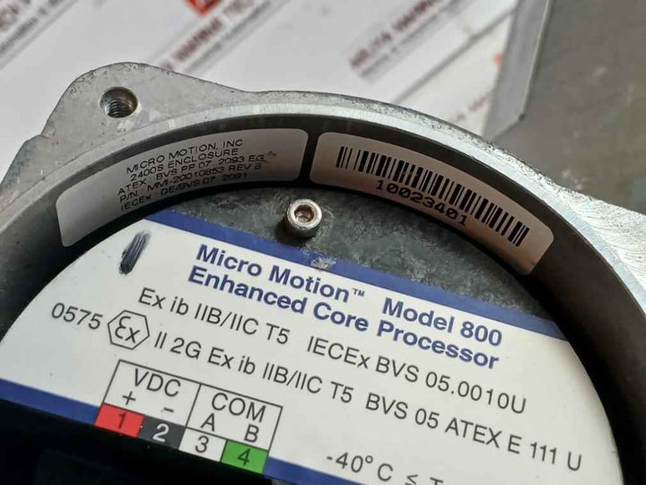 Micro Motion F300S355C2Bzezkzz Mass Flow Sensor Coriolis Meter 19 Bar At 25 C