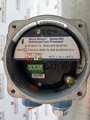 Micro Motion F300S355C2Bzezkzz Mass Flow Sensor Coriolis Meter 19 Bar At 25 C