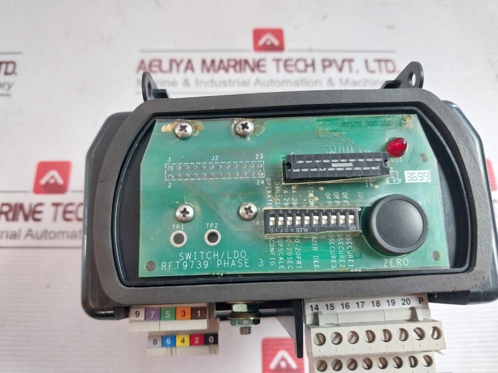 Micro Motion Rft9739 Elite Remote Flow Rev B Transmitter 3002168