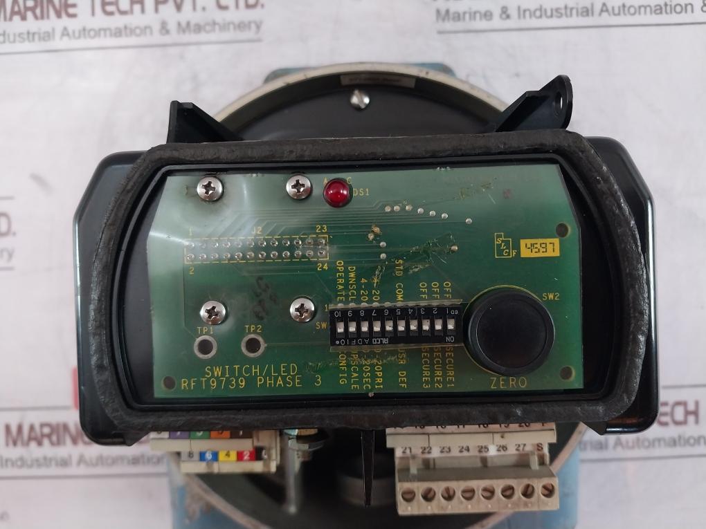 Micro Motion Rft9739 Elite Remote Flow Transmitter Rft9739E 4Sfd Rev.B 85-250Vac