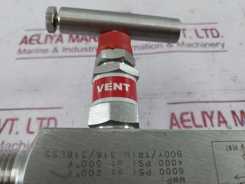 Micro Mpgv32A/R-1-cb-p Two Way Manifold Needle Valve M4516 877011803325