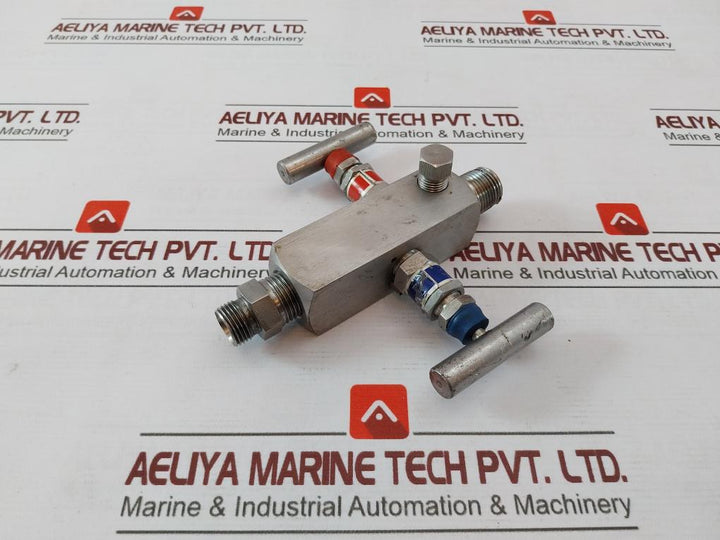 Micro Mpgv32A/R-1-cb-p Two Way Manifold Needle Valve Mp111620007708, M4010