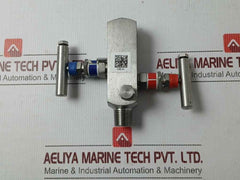 Micro Mpgv32a/r-1-cb-p Two Way Manifold Needle Valve 316l Ss 6000psi