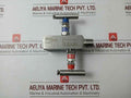 Micro Mpgv32a/r-1-cb-p Two Way Manifold Needle Valve 316l Ss 6000psi