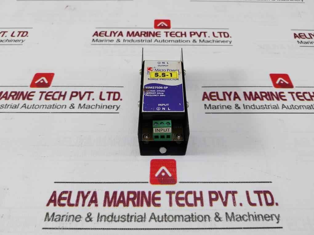 Micro Power Ssm27506-sp Surge Protector 275Vac 6Amp 94V-0