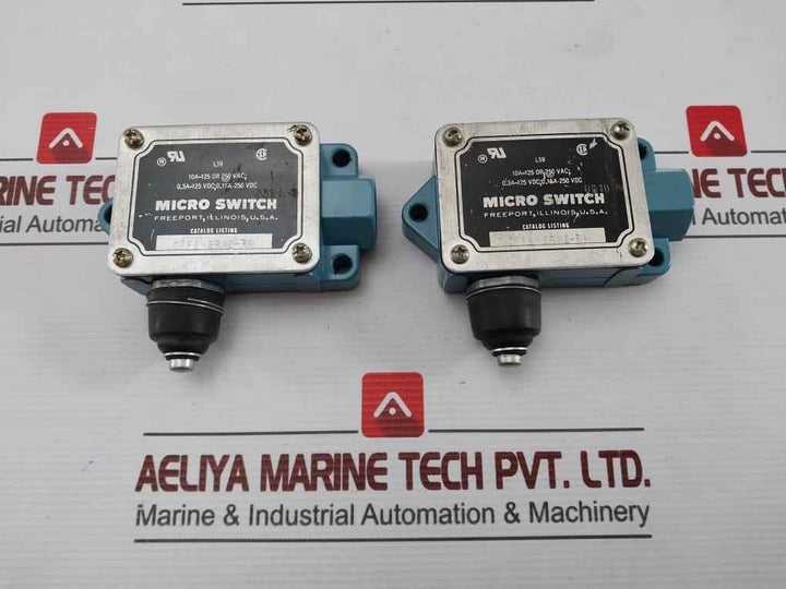 Micro Switch 0.3A-125 Vdc; 0.15A-250 Vdc