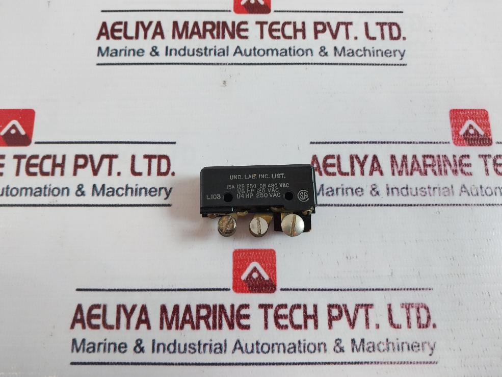 Micro Switch Bz-r-p1 Micro Switch 1/4 Hp 250 Vac