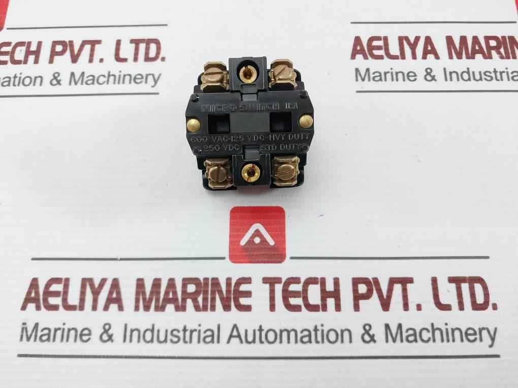 Micro Switch Ptcc Contact Block 600 Vac-125