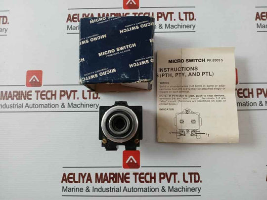 Micro Switch Pth2151 Illuminated Push Button