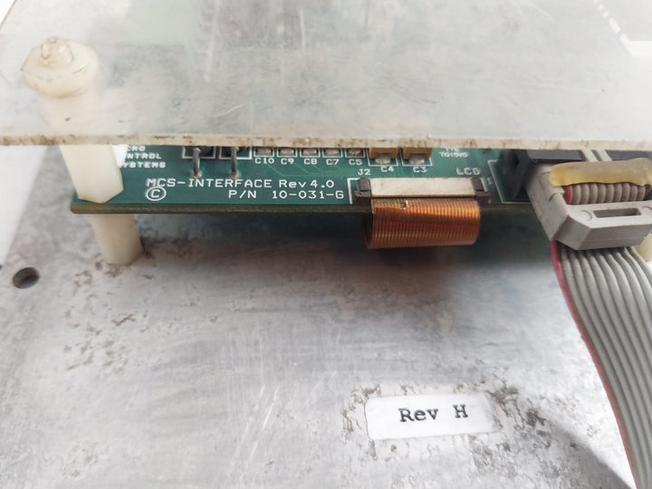 Micro Control Systems 10-031-g Mcs-interface Lcd Keypad , Rev 4.0