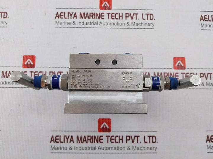 Micro Precision M3Vm31-wv-1-cb-p Block Valve A435