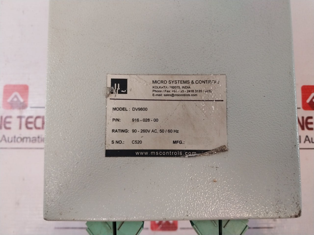 Micro Systems & Controls Dv9800 Rapping Timer 916-028-00 90-260V Ac, 50/60 Hz