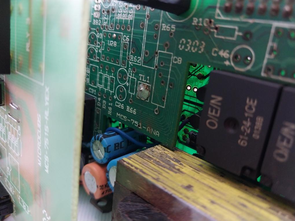 Microbus MCS-751S-RLYEX/MCS-751-ANA/MCS-751-CV/MCS-751SP-F Printed Circuit Board