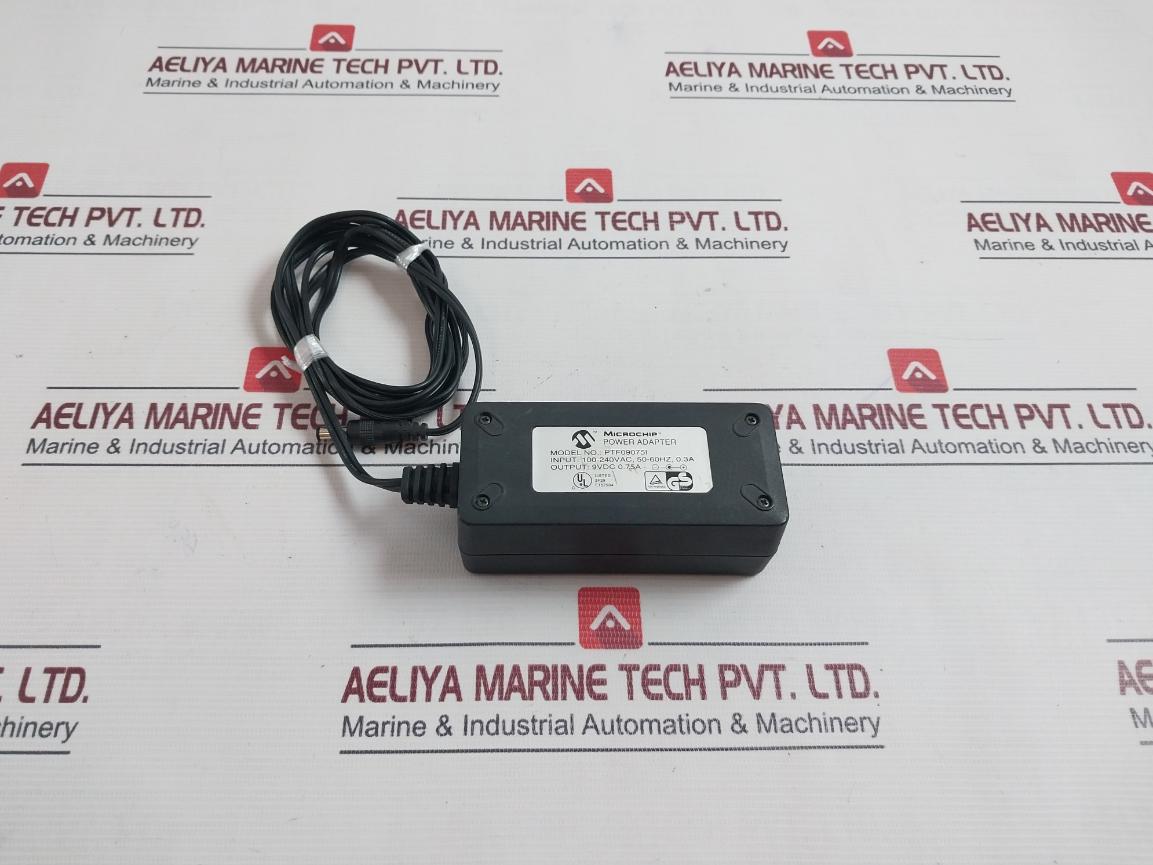 Microchip Ptf09075I Power Adapter 100–240V Ac 50/60Hz 0.3A