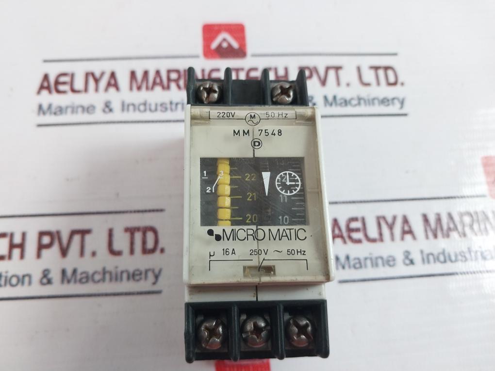 Micromatic Mm 7548 Timer