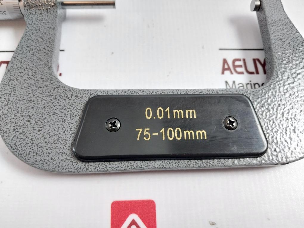 Micrometer 75-100X0.01Mm 75-100Mm 75Mm 0-45