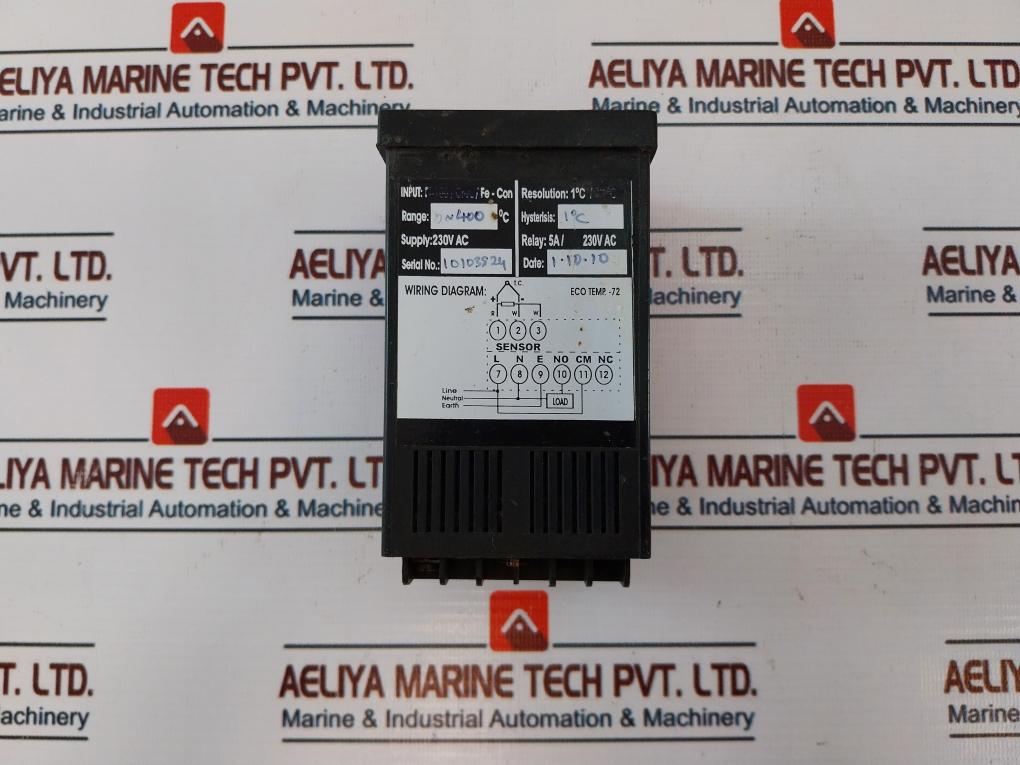 Micron Eco-temp-72 Digital Temperature Controller 0~400°C