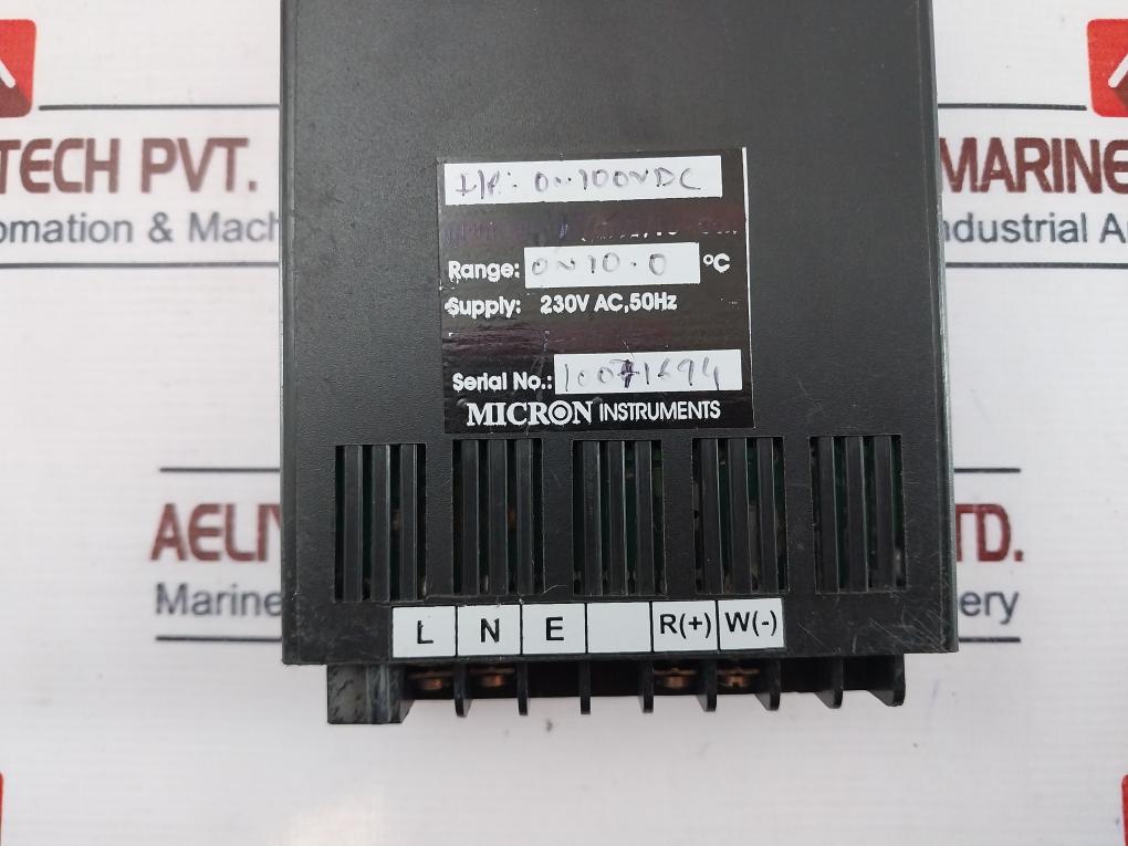 Micron Instruments 230V Ac Indicator 0~10.0˚C