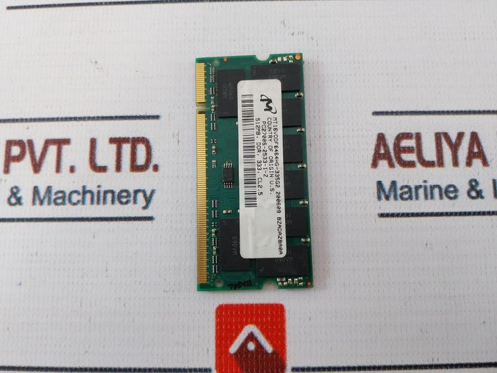 Micron Mt16Vddf6464Hg-335G2 Computer Ram Memory Pc2700S-2533-1-z