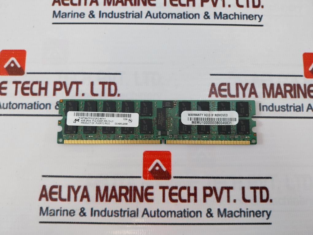 Micron Mt36Htf51272Pz-667H1 Memory Module 94V