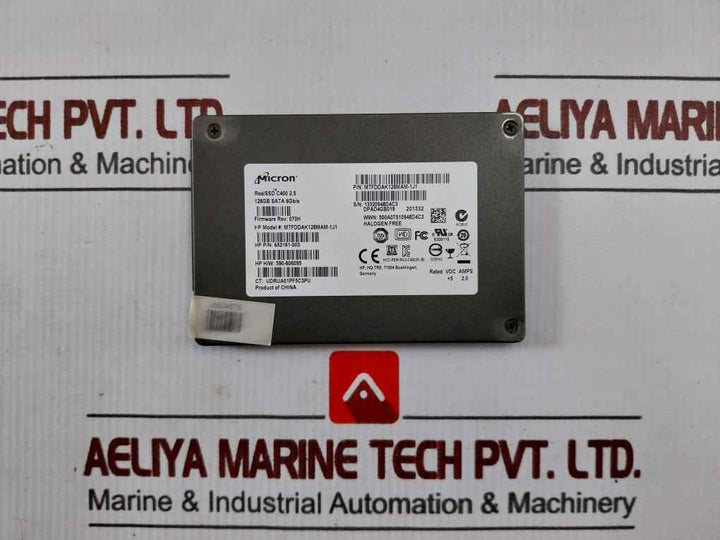 Micron Mtfddak128Mam-1J1 Realssd C400 2.5 Solid State Drive 128Gb Sata 6Gb/S