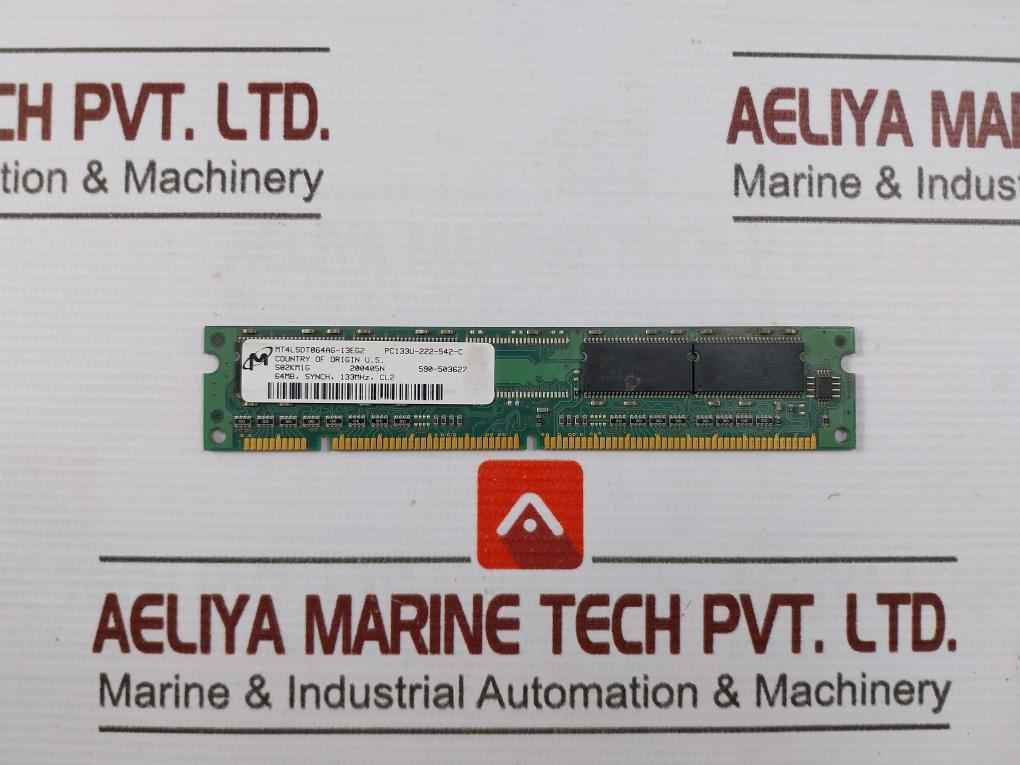 Micron Technology Inc. Mt4Lsdt864Ag-13Eg2 Sdram Memory Board 94V-0