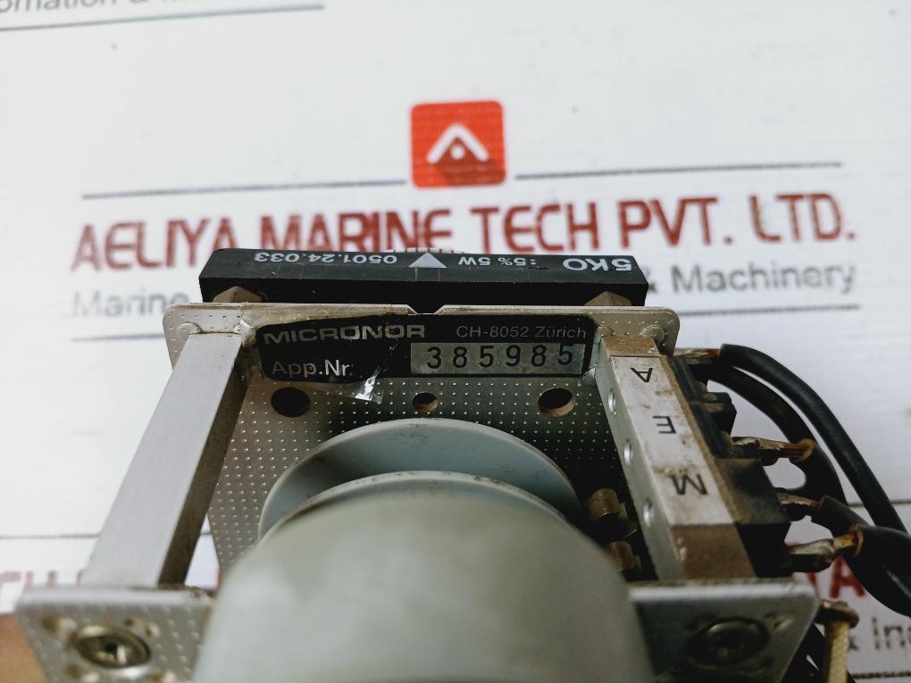 Micronor Ms 2S Motorized Potentiometer 385985 220-240V/50Hz C=0,068µF