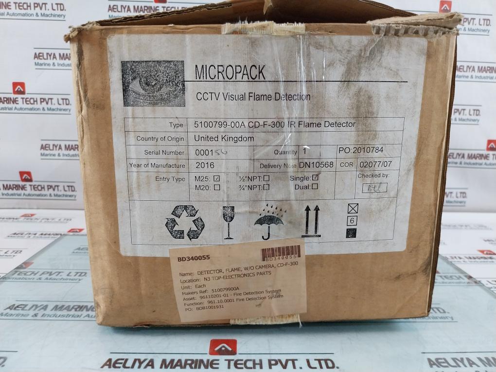 Micropack Fds300 Flame Detector