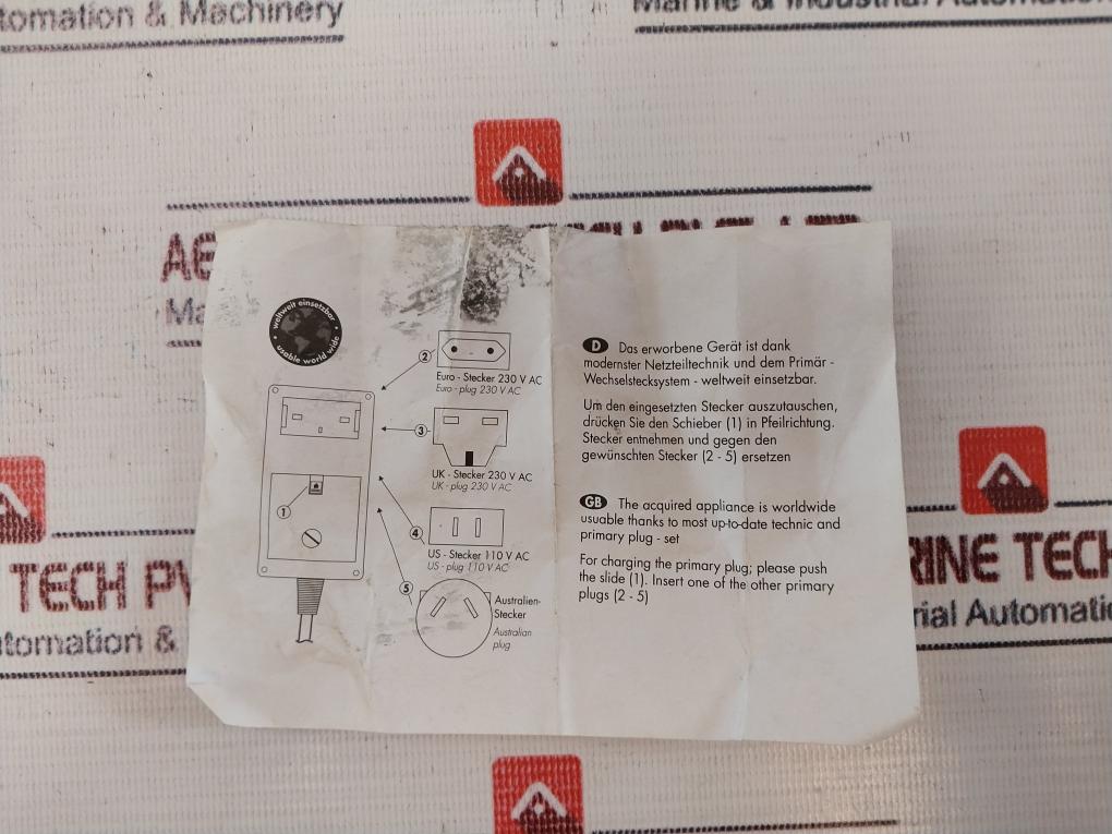 Micropack FS301 Flame Simulator 2200.0700 With ACS 410 M Charger Set