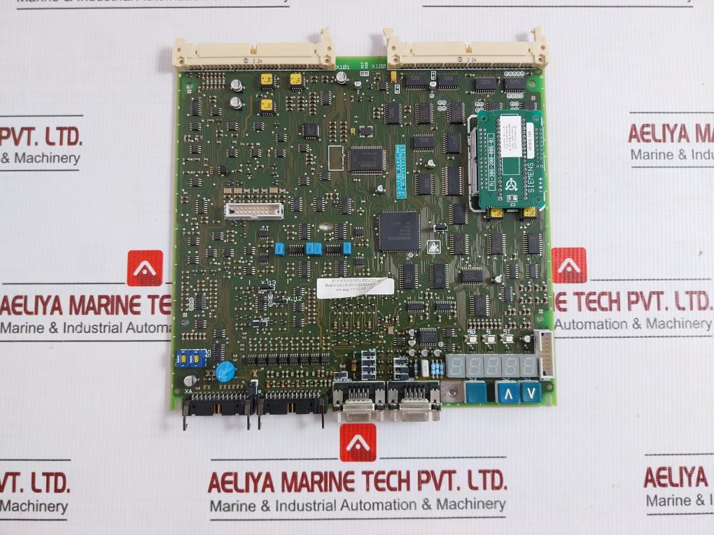 Microprocessor Circuit Board A1116101501 Siemens A1116101801