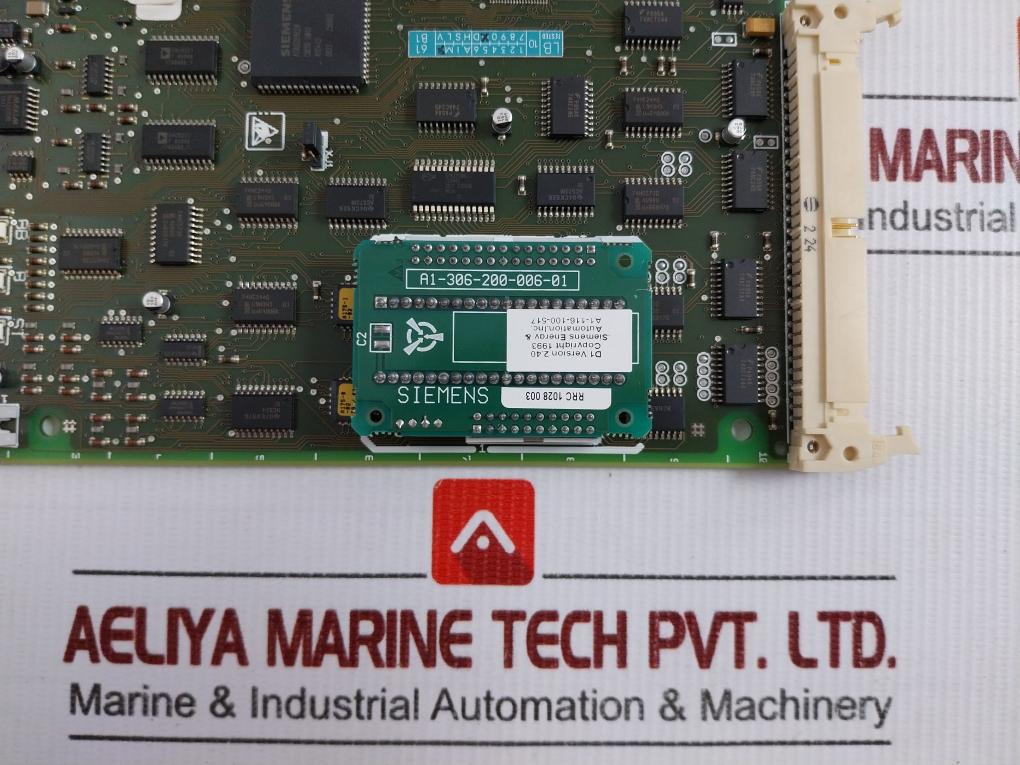 Microprocessor Circuit Board A1116101501 Siemens A1116101801