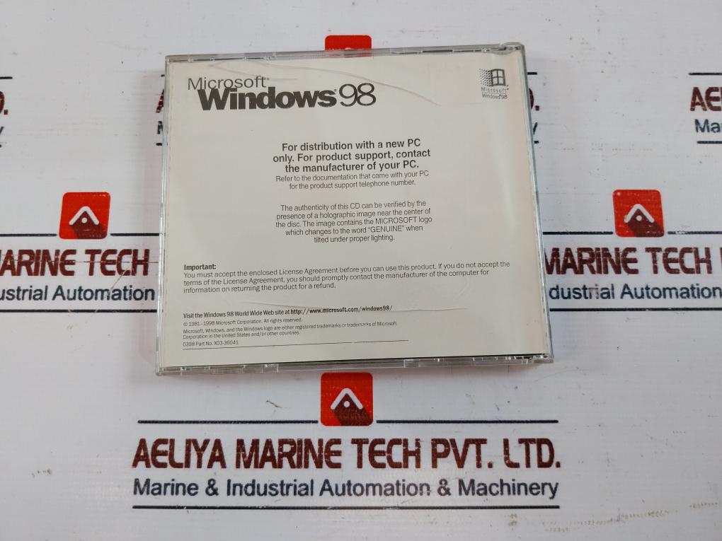 Microsoft Sacc08109376 Ms Windows 98 Oem Boot Disk