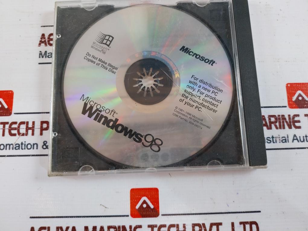 Microsoft Sacc08109376 Ms Windows 98 Oem Boot Disk