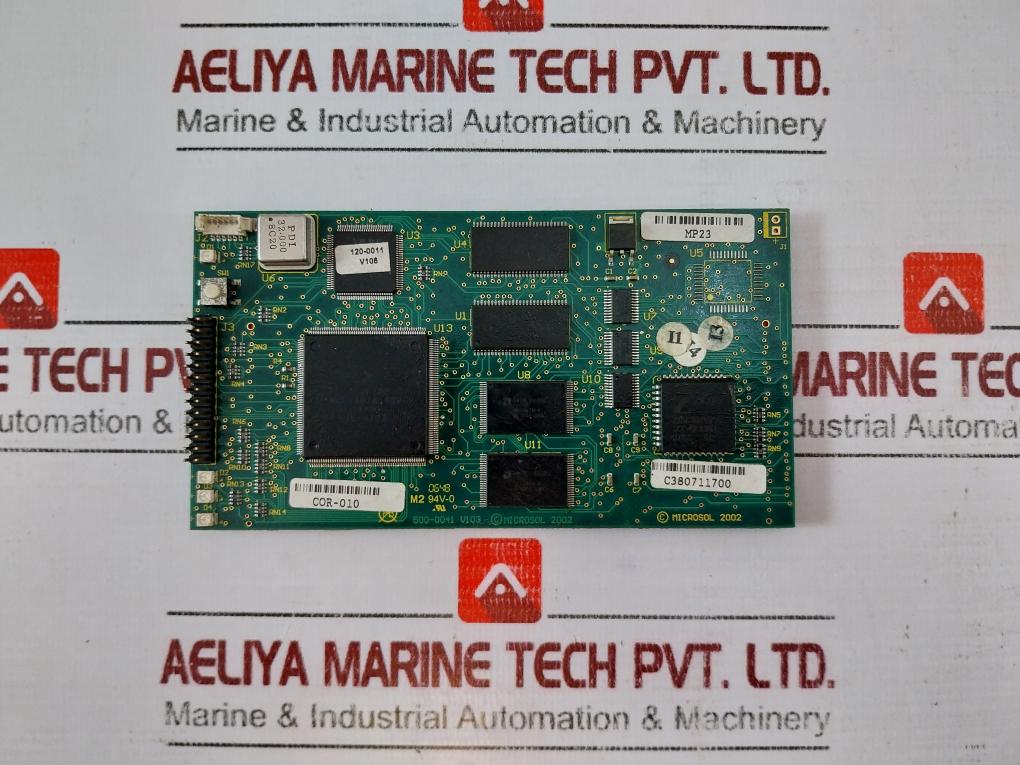 Microsol 500-0041 V103 Printed Circuit Board C380711700