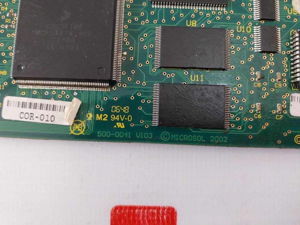 Microsol 500-0041 V103 Printed Circuit Board C380711700