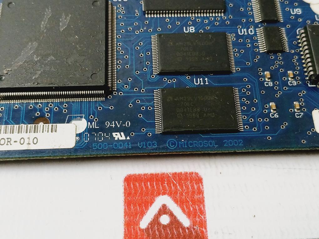 Microsol 500-0041 V103A Printed Circuit Board B090505379