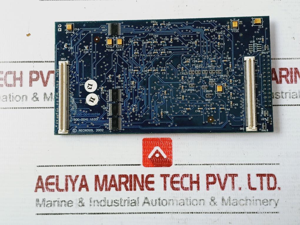 Microsol 500-0041 V103A Printed Circuit Board B090505379