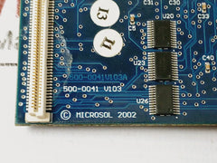 Microsol 500-0041 V103A Printed Circuit Board B090505379