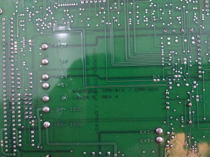 Microsol Cpr-01X/Cpr-02X Xcell Processor Module Rev 4