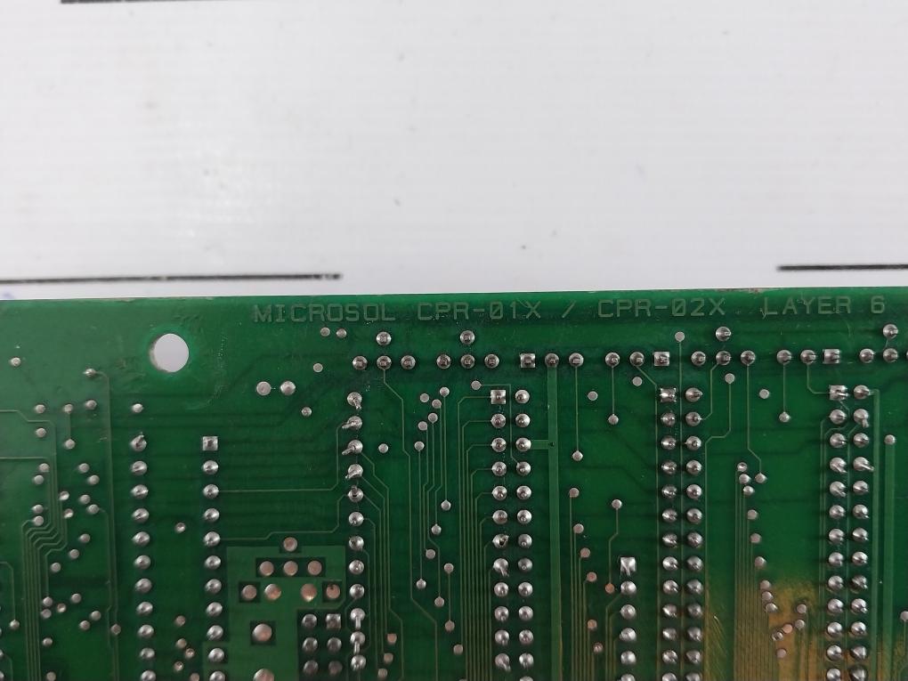 Microsol Cpr-01x / Cpr-02x Printed Circuit Board Rev.4