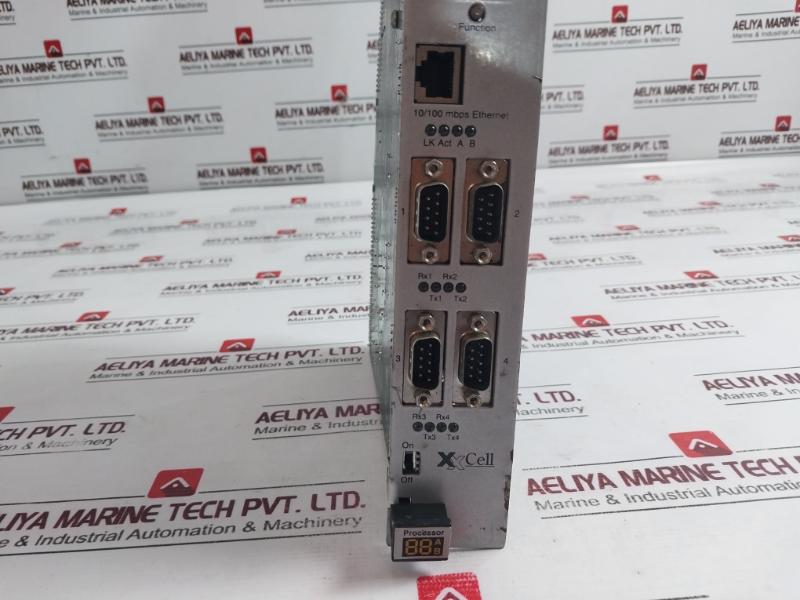 Microsol Cpr-041 Card Xcell Processor Module I/o Diagnostics App Programming 500