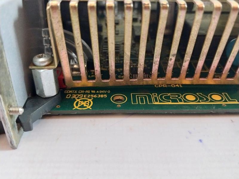 Microsol Cpr-041 Xcell Processor 10/100 Mbps Ethernet E256385